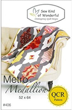 Sew Kind of Wonderful QCR Metro Medallion Pattern