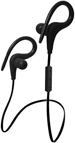Lysport Bluetooth Headset Wireless V4.1 Sports Earphones Stereo Earbuds with Built-in Mic Noise Canceling Headset (Black)