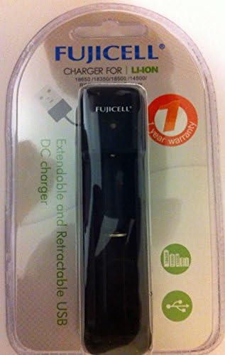 USB Li-Ion Charger for 18650/18350/18500/14500/RCR123A 3.7V Battteries