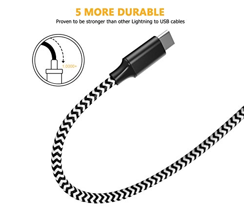 C  ble USB Type C   QGhappy 2M-2Pack USB C Haute Vitesse Synchro et Charge Cordon de Donn  es Chargeur Nylon USB C C  ble de Chargement pour Samsung Galaxy S9  S8 A5 2017   Huawei P20  P10  Mate10  Motorola Moto G6  Honor View 10  9  Xiaomi MI 8  A1