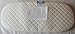 QUILTED BREATHABLE PRAM MATTRESS FITS BABYSTYLE OYSTER CARRYCOT PRAM