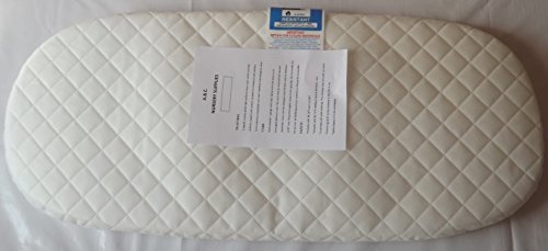QUILTED BREATHABLE PRAM MATTRESS FITS BABYSTYLE OYSTER CARRYCOT PRAM