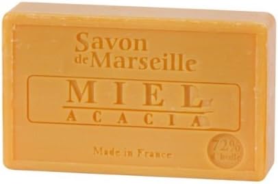 Savon de Marseille Handmade Soap 100g (Miel Acacia (honey), 100g)