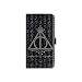 Produktbild Leather flip Case schale Huawei P9 WB License harry potter pattern - Hollows triangle N