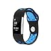 Produktbild Sports Armbanduhr,Switchali Silikagel-Sport-Wölbungs-Armbanduhr-Band-Bügel-Gurt für fitbit charge2 Uhr (Blau)