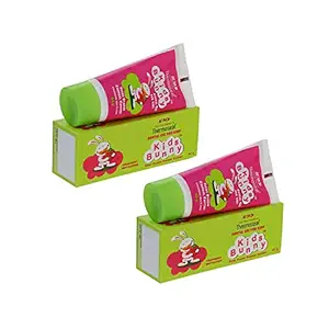 Kids Bunny Toothpaste for Kids (Pack of 2), 80 gm