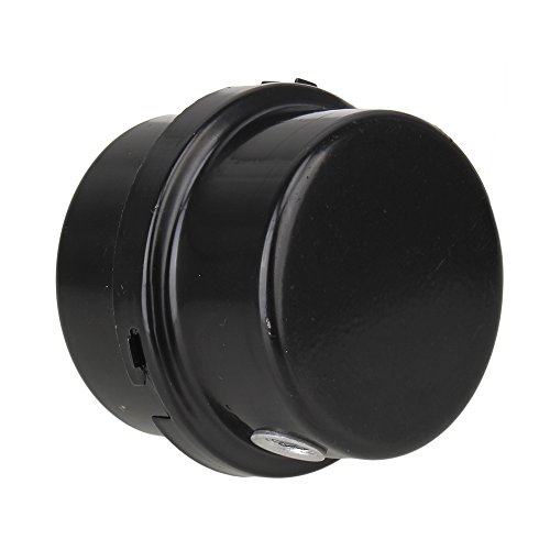 BQLZR 3/8PT 16mm Luft Kompressor Filter Druckerzeuger Schwarz Metall Auspufftopf - 6