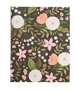 Happy Wagon | 2022 Floral Romance Hardbound Planner | Magnetic Sturdy Box | Daily Study & Work Planning | Goals & Budget Tracker | Matte Laminated, 210 pages, 120 gsm, 22 x 17.5 cm | 3 Sticker Sheets