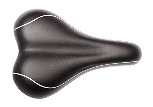 Federsattelstütze 31,6 mm Suntour + Komfort Trekking Sattel Gelsattel endzone - 5