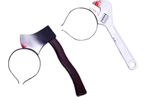 Halloween Bandes de Cheveux, Halloween Tête Décoration Sanglant, Serre Tete Halloween, Cosplay Bandeau Décoration de Bandeau de fête d'horreur d'halloween, Halloween Carnaval Mascarade, 2 Styles