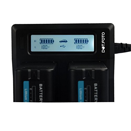 Dot Foto Nikon EN-EL15 Chargeur double     charge 2 piles en m  me temps -   cran d   tat LCD - 12v DC - sortie USB -   quivalente    Nikon MH-25