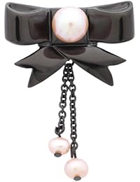 Señorías Misaki broche negro MANAIS QCUMANAIS