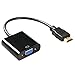 Produktbild Sopear HDMI zu VGA Adapter Konverter Kabelanschluss Unterstützt HDCP 1.0 1.1 1.2 für PC Desktop Laptop ohne Audiokabel