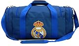 Material poliéster Real Madrid - Bolsa de Deporte Infantil, Color Azul