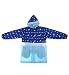 Korean Lovely Baby Raincoat Fashion Children Rainwear Blue Leopard Print S