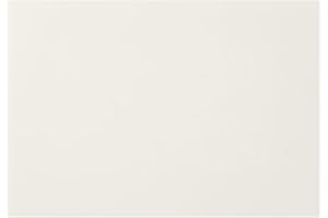 Eglooh - Mercurio - Sous main Bureau en Cuir Blanc cm 50x35 - Coutures Artisanales et Fond Antidérapant - Made in Italy