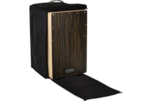 Steinbach Cajon SCA-400 Zebraoptik dunkel Schlagfläche mit Tasche