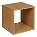 Produktbild URBN LIVING ® 1, 2, 3, 4 Etagen Holzregal Bücherregal Aufbewahrung Holz Regal, Buche, Cube