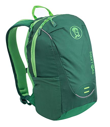 Preisvergleich Produktbild Trollkids Kinder Kjerag Rucksack, Dunkelgrün / Grün, Größe M (15L)