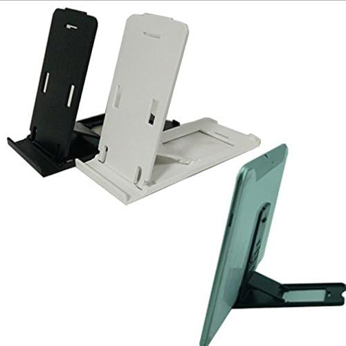 HSINI Domire Universal Adjustable Folding Plastic Desk Stand for all iPads, iPhones, Tablets and Mobile Phones