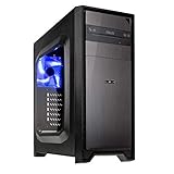 PALICOMP Gaming PC RYZEN 5 1600 3.2Ghz / Turbo 3.6Ghz Six Core 12 Threads - 16GB DDR4 2133Mhz Crucial - 1TB Sata3 HDD - NO OS - NVIDIA GTX 1660 6GB - Home PC Gaming Desktop Low - CAS1W