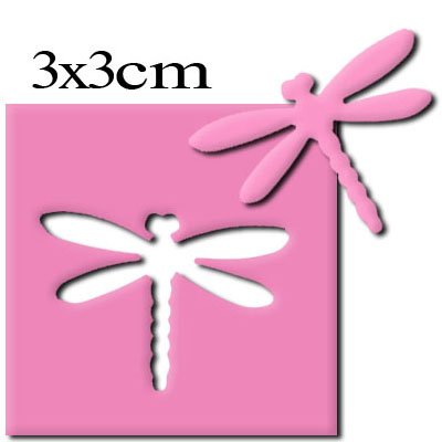 EFCO 2,5 cm Medium Libelle, Pink
