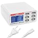 Produktbild 30W 6A 6 Ports USB schnelles Ladegerät mit LCD Display Multi-Port USB smart Auto
