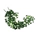 Produktbild 2x Künstliche Pflanzen Künstliche Efeu Garland Laub Grüne Blätter Gefälschte Hängende Rebe