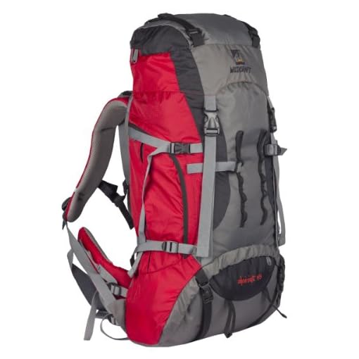 Wildcraft Alpinist 55 Ltrs Red Rucksack (8903338000907)