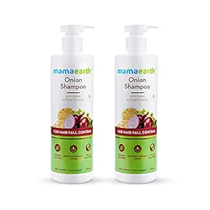 Mamaearth Onion Shampoo Pack of 2 - 400ml