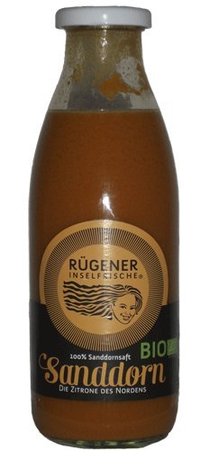 Preisvergleich Produktbild Rügener Inselfrische Naturreiner Bio-Sanddornsaft 500 ml
