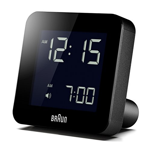 Braun-Reisewecker, LED, Quartzwerk BNC009BK - 3