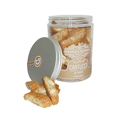 GR 300 CANTUCCI DI PRATO TRADIZIONALI ALLE MANDORLE (30%) CANTUCCINI FRAGRANTI FAMIGLIA DESIDERI MONTECATINI