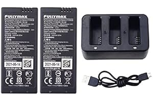 BLLRC 2pcs 3.8V 1100mAh batería de Litio con 3 en 1 Cargador del Balance para dji Tello Quadcopter Accesorios RC Aviones no tripulados batería lipo