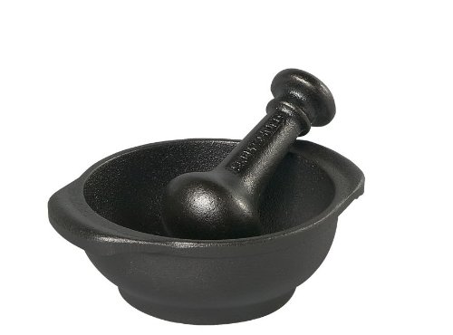 Skeppshult 0018 Mörser und Stössel aus Gusseisen Ø 11,5 Höhe 4,5 cm