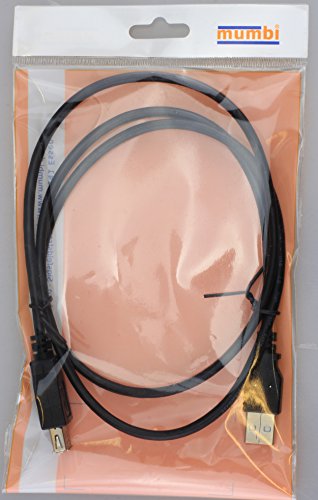mumbi USB Verlängerung – USB 2.0 Verlängerungskabel A/A 1 Meter / USB A Stecker an USB A Kupplung - 7