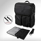 BAYTTER® Design multifunktionaler Rucksack Wickelrucksack Backpack wasserdicht Baby Wickeltasche Set aus Nylon schwarz, für Männer und Frauen, BPA-frei und kein Geruch, Windel-Pad geliefert