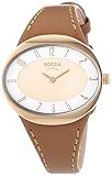 Boccia Damen-Armbanduhr Analog Quarz Leder 3165-18