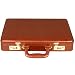 Leather World Best Quality PU Leather 17 inch Briefcase cum Office Bag (Tan) RS.2999.00