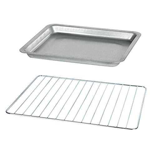 Minibackofen 12 Liter mit Unterhitze, Oberhitze, 1000 Watt bis 250 Grad, 60 Minuten Timer, 3 Einschubhoehen / Doppelverglaste Tuer mit Gummidichtung, Mini Ofen - 9
