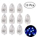 Produktbild 10pcs Superbright Ballon beleuchtet LED Mini Party Licht für Papier Laternen (blau)