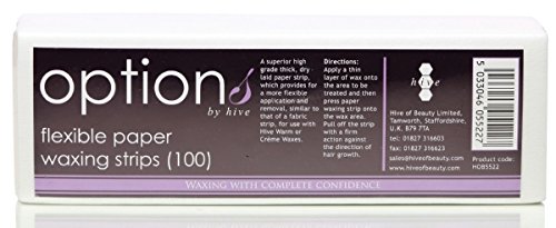 Hive 100X New Professional Flexible Paper Waxing Wax Strips for Leg Body Bikini Face CODE: HOB5522