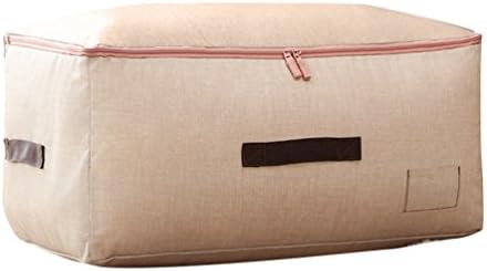 Cayuan Large Waterproof Thick Oxford Comforter Storage Bag, Collapsible Design, Durable Handles Items Storage Bag