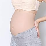 HNM Belly 2-10 Monate Silikon False Bauch Fake Schwangerschaft Falsch Bauch Baby Schwanger Künstlicher Stoß Schwanger Gefälschter Bauch,Flesh,M
