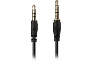 Black Stork 1,8 m langes Ersatz-Audiokabel, kompatibel mit Astro A10 A20 A30 A40 Gaming-Headset HyperX mobile AUX