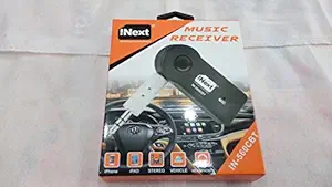 Inext Car Bluetooth Dongle for Mobiles Laptops