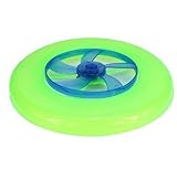 frisbee led lights Matriz de fibra óptica illumining el disco desde cualquier ángulo para noche diversión