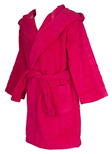 Preisvergleich Produktbild Calvin Klein Bademantel mit Kapuze Mädchen CK Artikel G80G800066