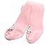 Baby Infant Girls Pack of 2 Cute Kitty Princess Cotton Rich Pink Tights (0 to 12 Months)