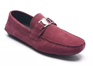 versace driving loafers